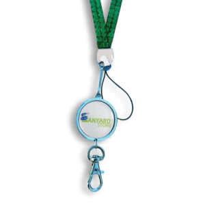 Custom Full Color Pendant on Bling Lanyards