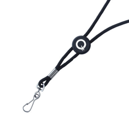 Custom Slider Lanyard with Logo on Sliding Medallion